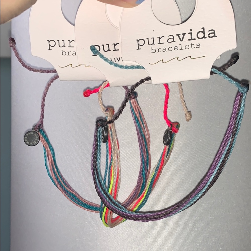 3 puravida bracelets